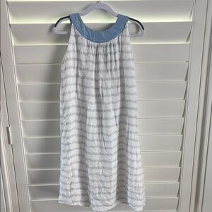 Blue and White Kids Dress